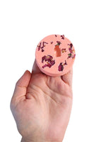Quartz Rose Petals Pink Bath Bomb-bath bomb-Oddball Crystals