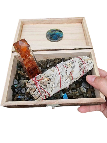 Treasure Box Labradorite Bundle-bundles-Oddball Crystals