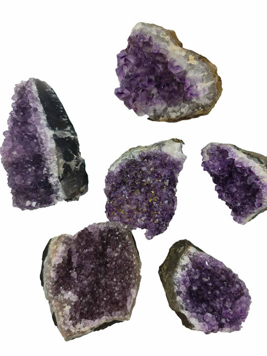 Amethyst Clusters 1 Kilo-Oddball Crystals