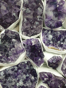 Amethyst Clusters Box-Mixed Chunks Boxes-Oddball Crystals