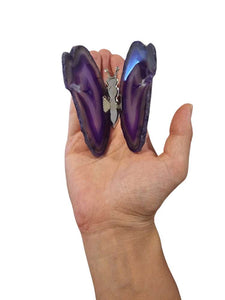 Butterfly Purple Agate-Oddball Crystals