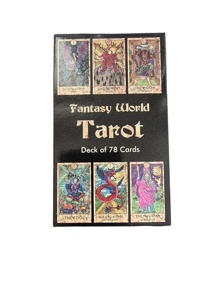Fantasy World Tarot Deck-Oddball Crystals