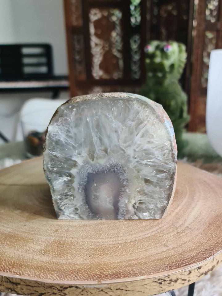 Natural Agate Candle Holder-Candles-Oddball Crystals