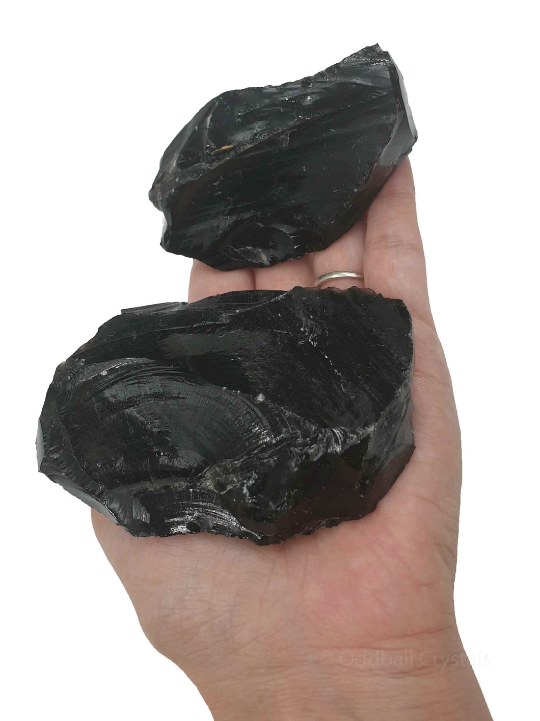 Obsidian Rough 1kg-Oddball Crystals