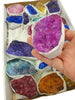 Amethyst Clusters Box XXL Multicolour-Oddball Crystals