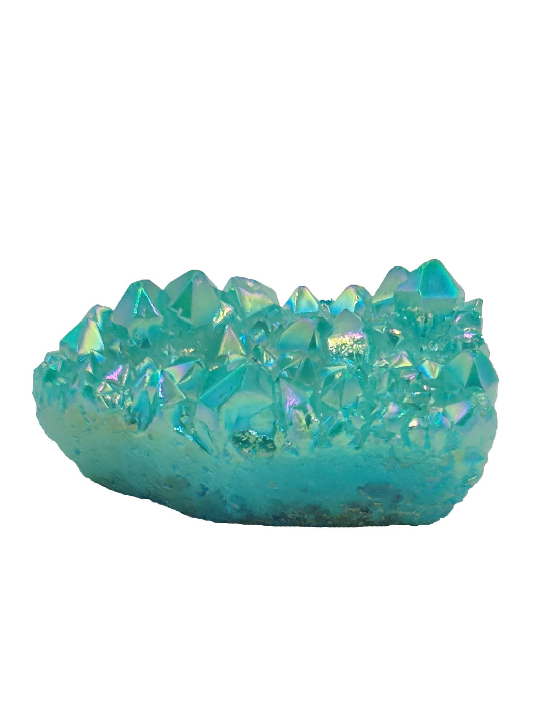 Aura Quartz aqua green-Oddball Crystals