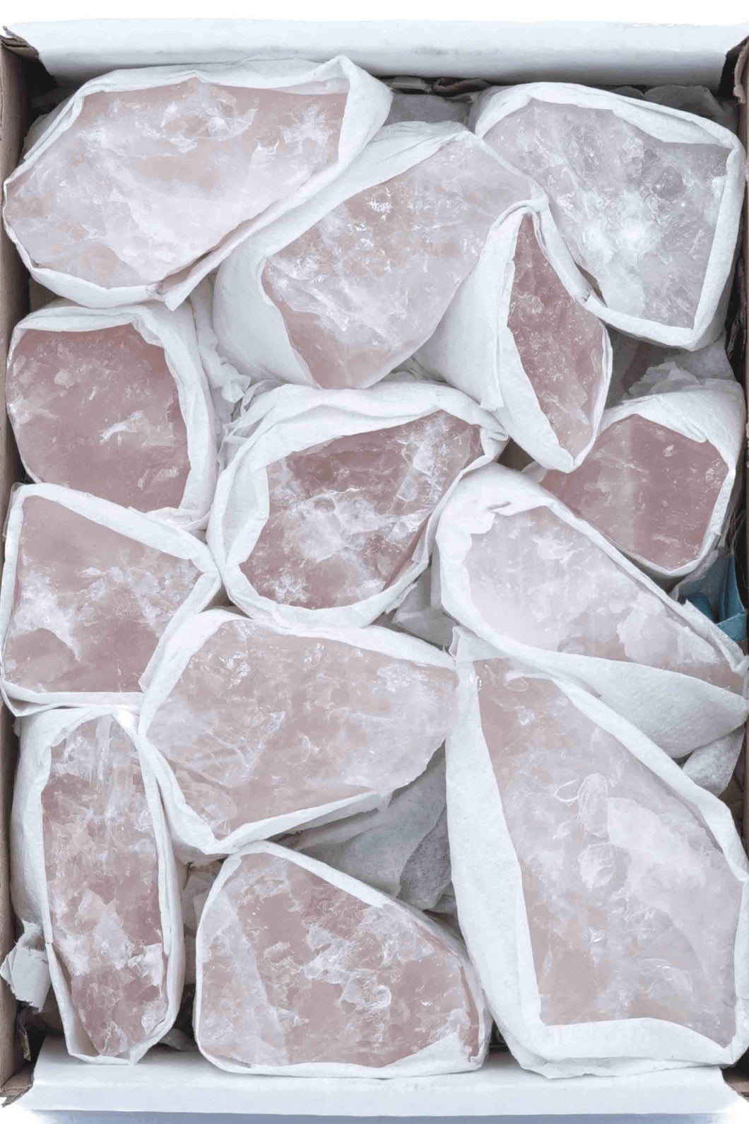 Rose Quartz Box-Mixed Chunks Boxes-Oddball Crystals