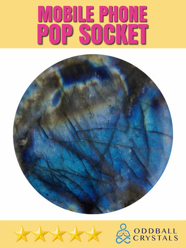 Pop Socket Labradorite-Oddball Crystals