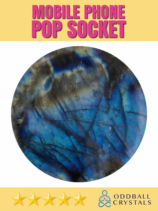 Pop Socket Labradorite-Oddball Crystals