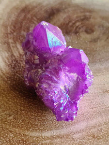 Aura Quartz Purple Cluster-Oddball Crystals
