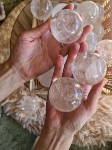 Quartz Sphere 55 - 60 mm-Oddball Crystals