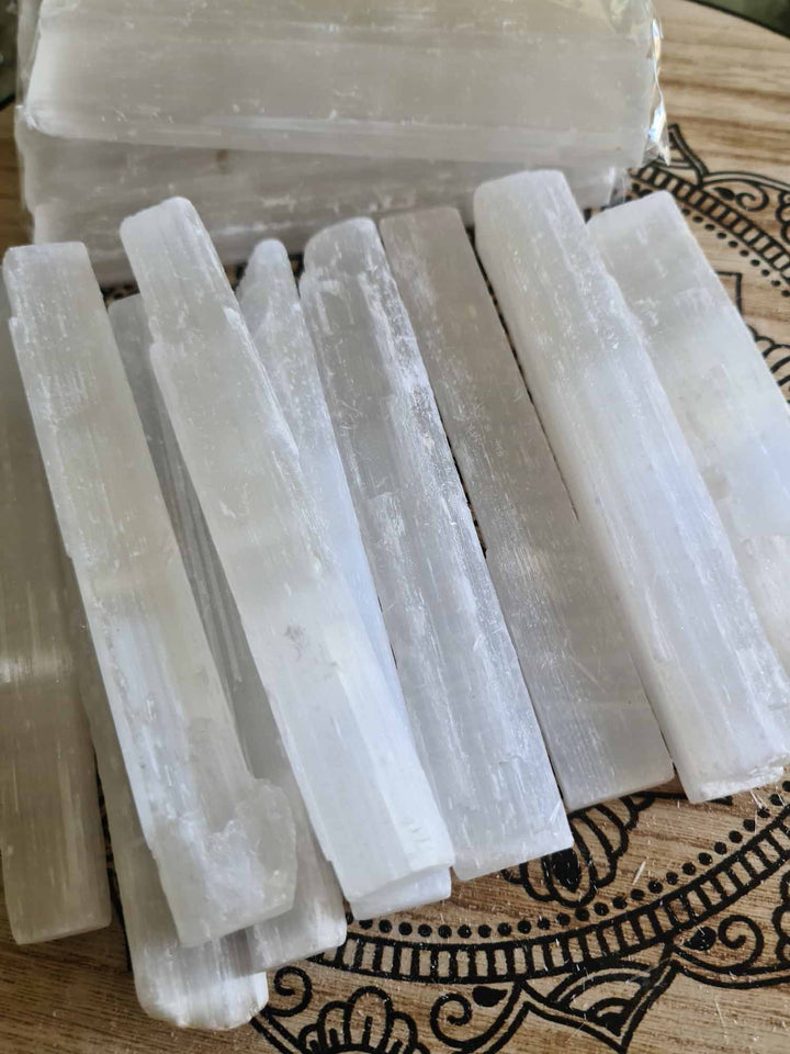 Large Selenite Rods 5 pieces-Oddball Crystals