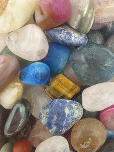 Mixed Tumble Stones 1kg-Wholesale-Oddball Crystals