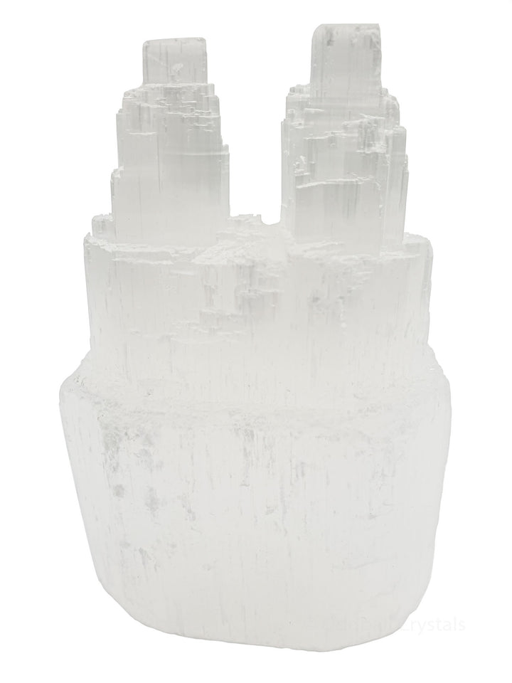 Selenite Twin Towers - 2 Pieces-Oddball Crystals