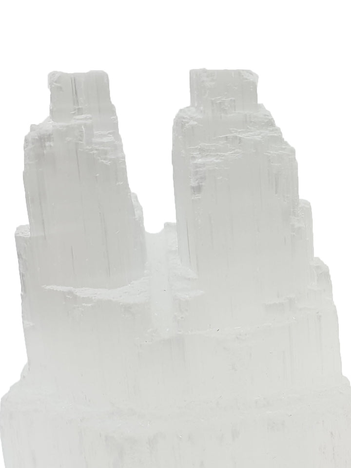Selenite Twin Towers - 2 Pieces-Oddball Crystals